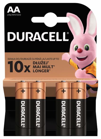 Duracell Basic AA 4 DURALOCK